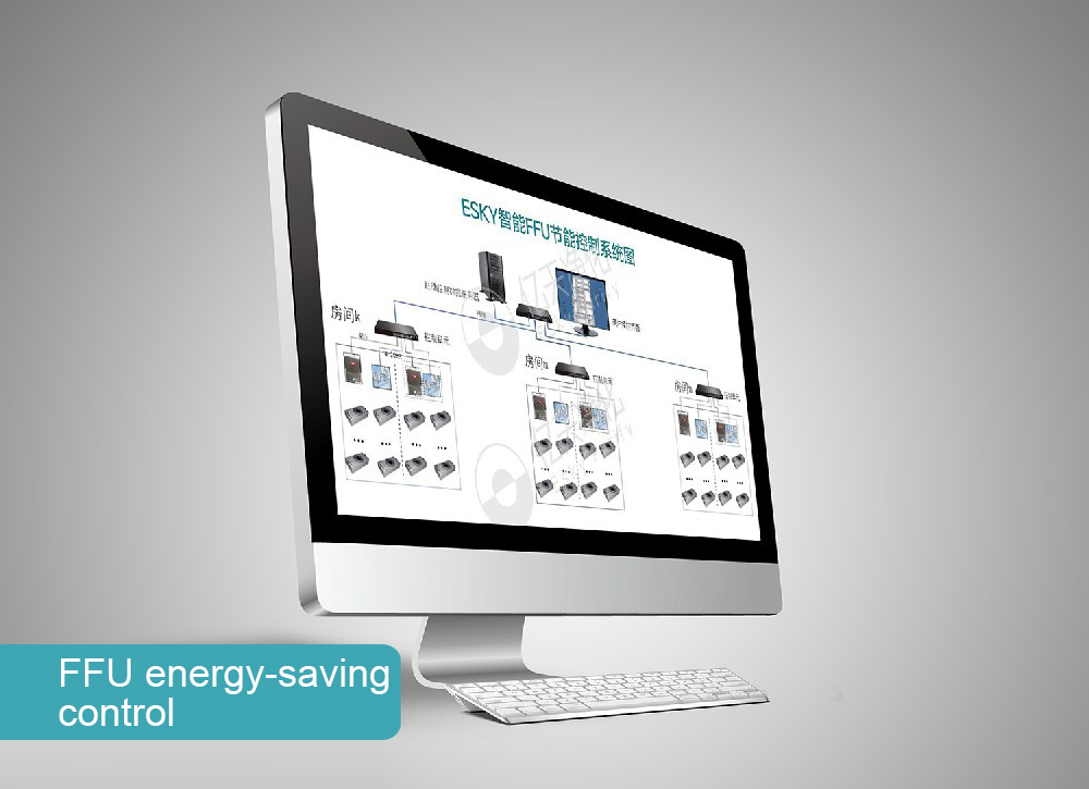 Intelligent FFU energy-saving control system