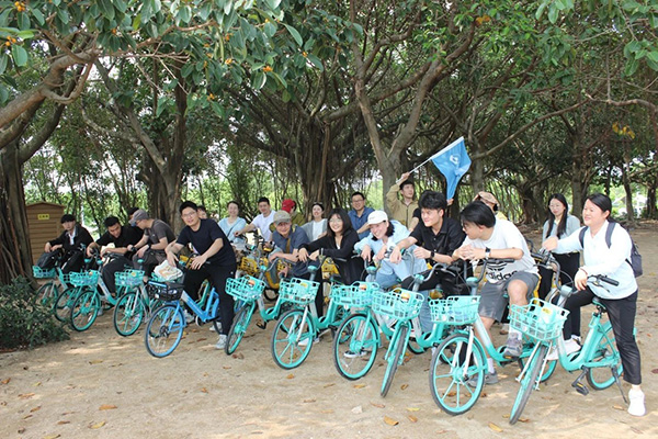 奔赴山海，同心启航 | 亿天净化销售团队户外骑行团建精彩回顾